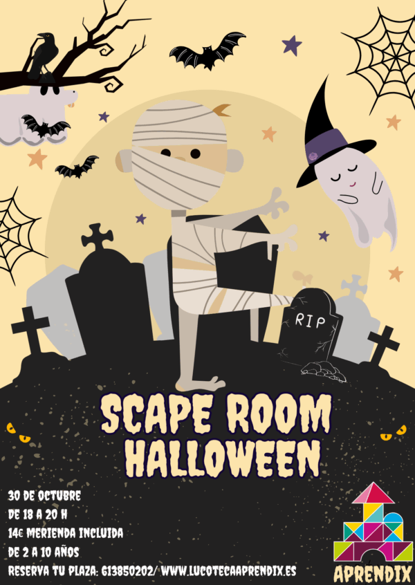 SCAPE ROOM HALLOWEEN (30 octubre 18:00-20:00)